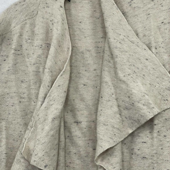 Eileen‎ Fisher Organic Cotton & Wool Womens Size Large Petite Open Front Sweater - Picture 12 of 16